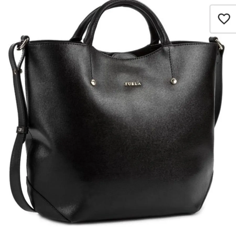 Black Leather Alissa Tote