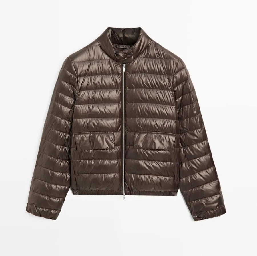 Massimo Dutti WATER-REPELLENT DOWN JACKET