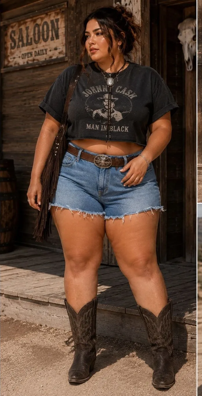 Wrangler Womens High Waisted Cutoff Denim Shorts Medium Wash Blue 18W Western