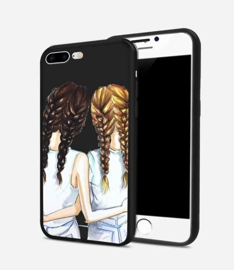 Iphone XS max case best friends