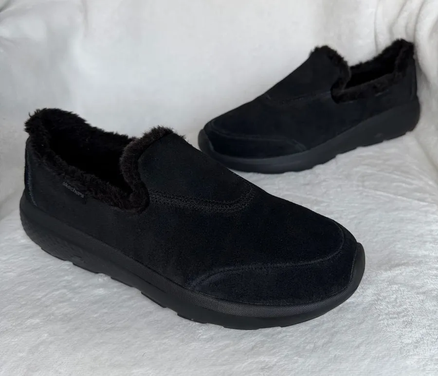 Skechers On The Go Joy Cozy Sweetness Lined Slipper Black Women's Size 8