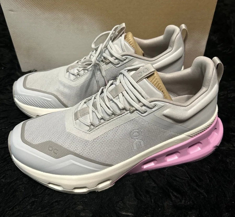 ON CLOUDNOVA X glacier Sakura athletic training running shoes sneakers sz 7 new Gray