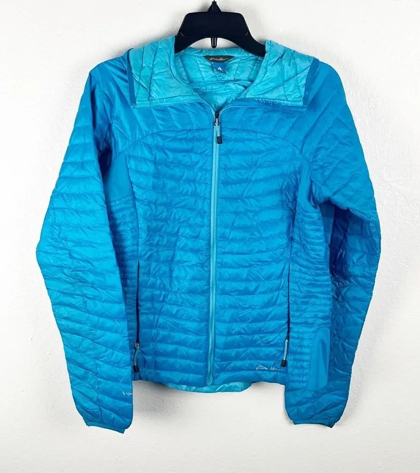 EDDIE BAUER First Ascent Goose Down Filled Quilted Puffer Jacket Size Small