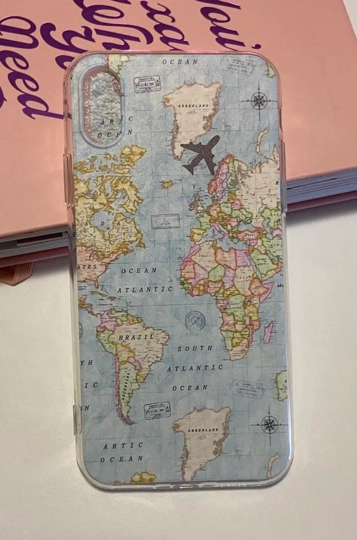Iphone xs case map Multiple