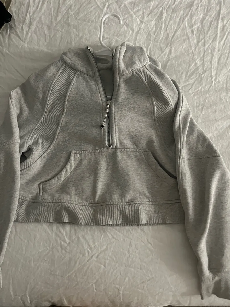 Lululemon Cropped Scuba Half-Zip