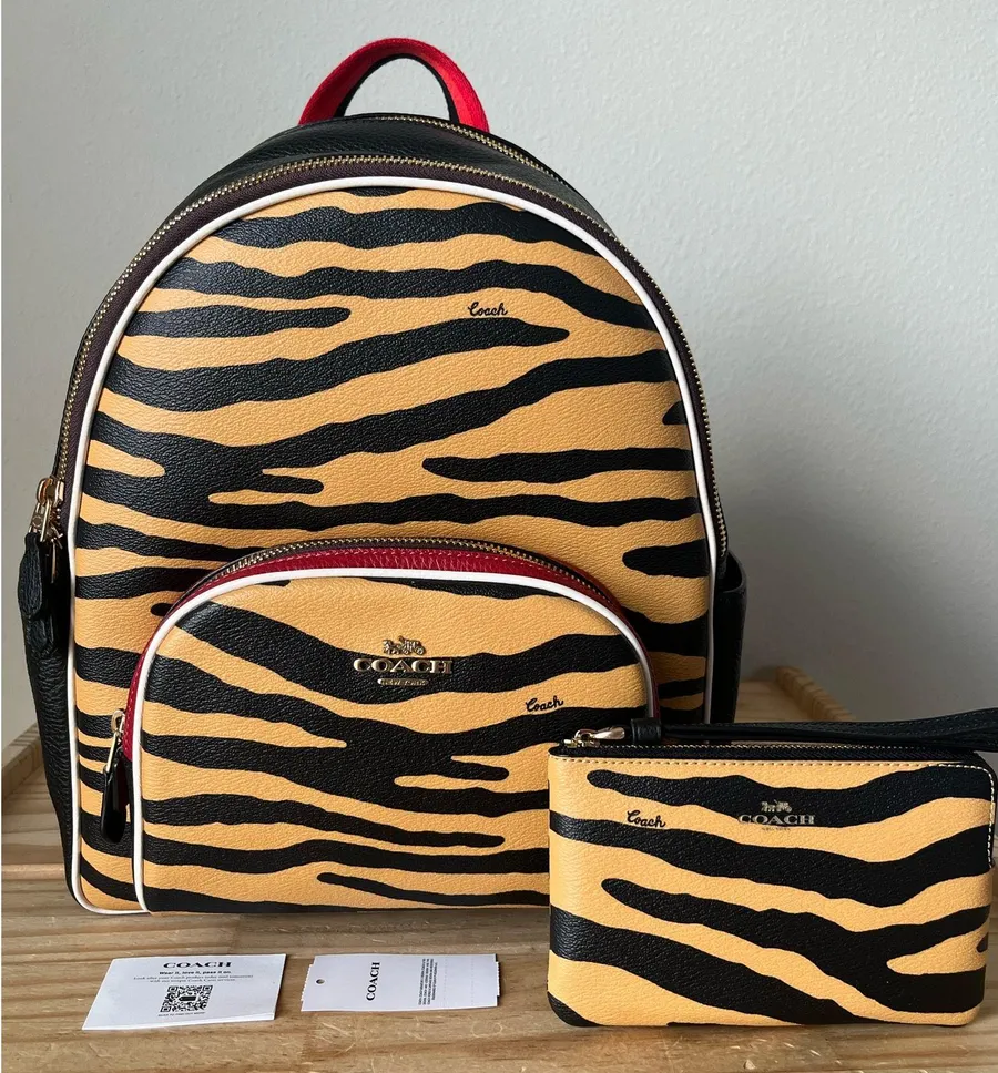 Coach Backpack & Wristlet