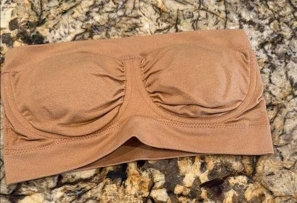 Breezies Tan Seamless Bandeau Intimates