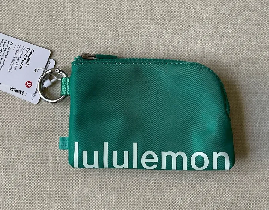 Clippable Card Pouch - Maldives Green/Mint Moment