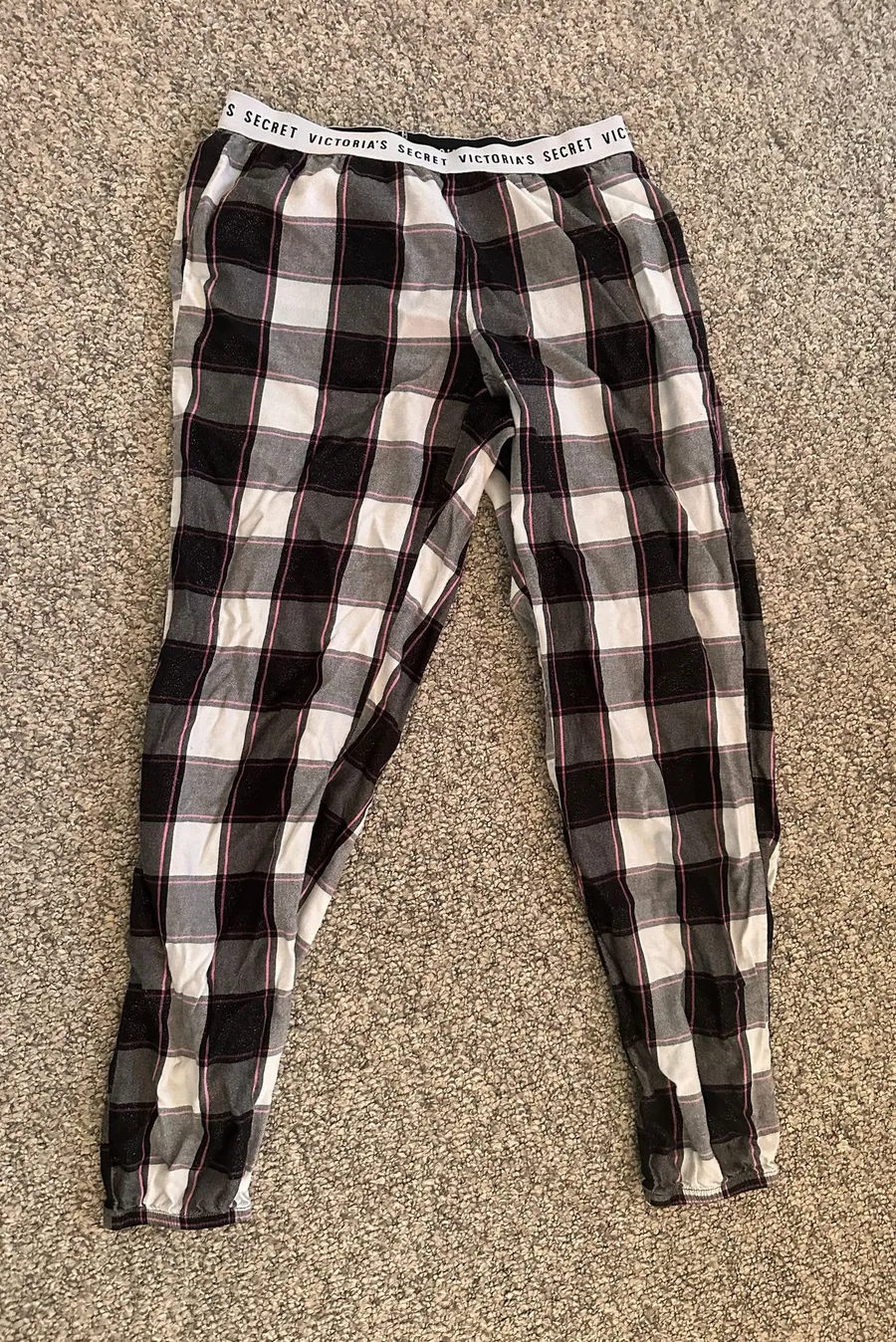 Victoria’s Secret plaid pajama pants Oversized