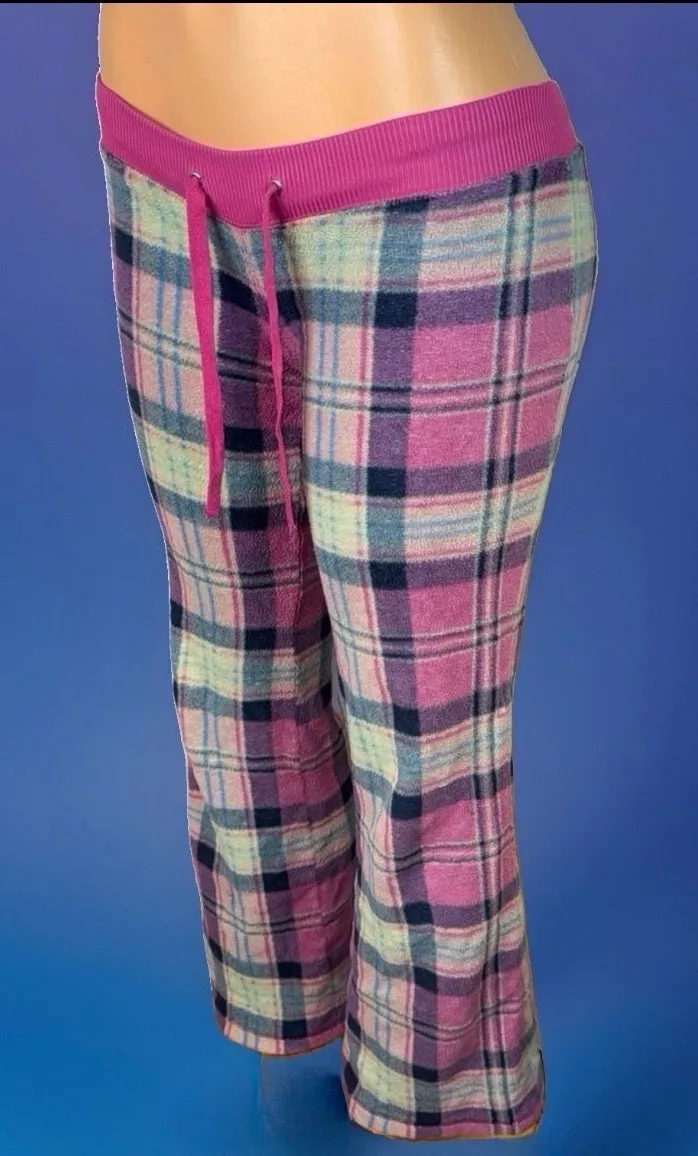 Low rise pajama pants