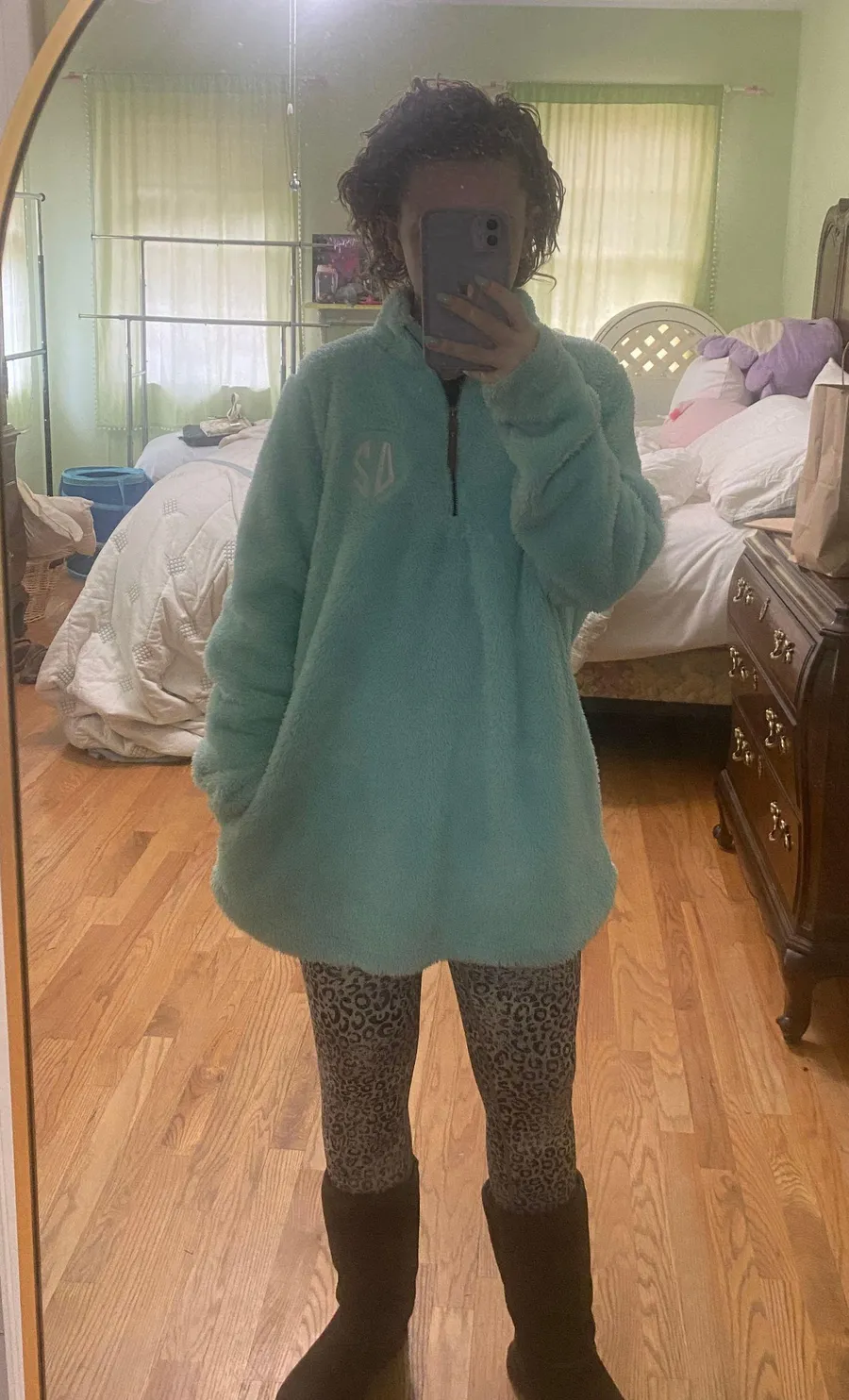 Delta Zeta Quarter Zip Jacket