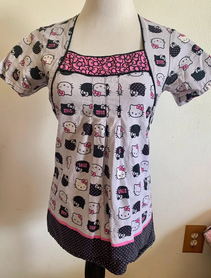 hello kitty uniform Scrub 2011 XSMALL