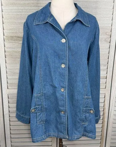 TUDOR COURT Vintage 90's Jean Jacket