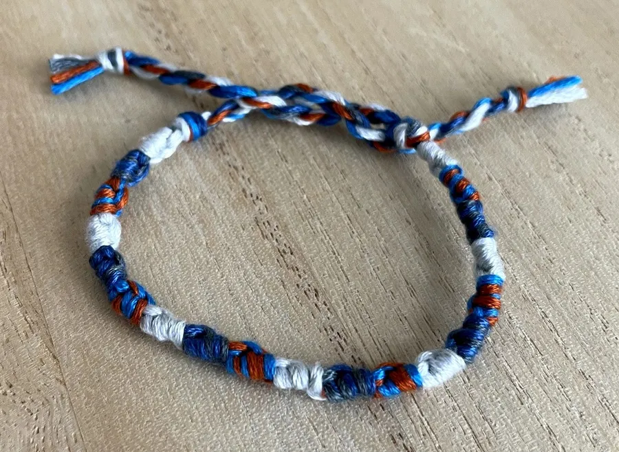 April Bracelet anklet trendy comfortable tie embroidery thread woven gift