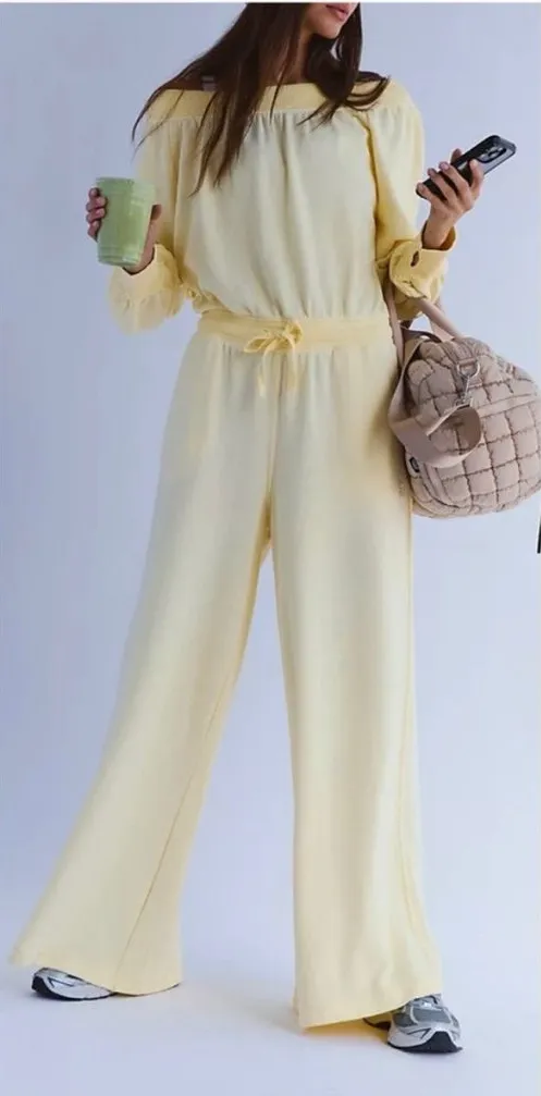NWT Free People FP Movement One To Beat Onesie - Sunlit yellow - Large