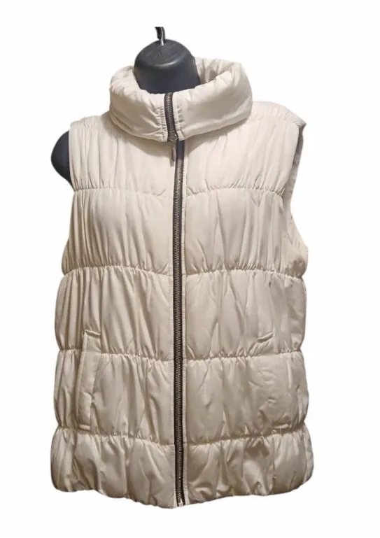 Style & Co. Sport Women's White Puffer Vest Medium INV475 h