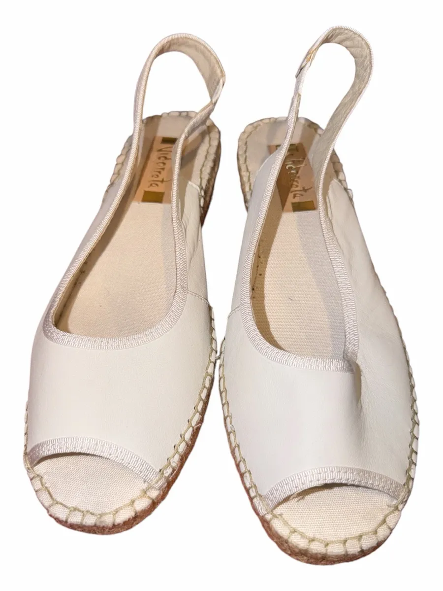 Vidorreta Leather White Open