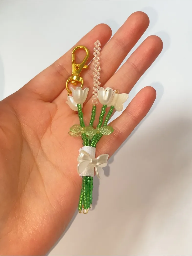 Handmade Beaded Flower Bouquet