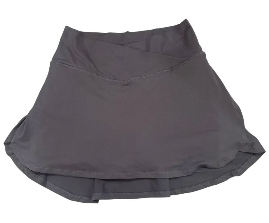 Rae Mode Gray Athletic Skort Women's Medium Built In Shorts Tennis Golf Active