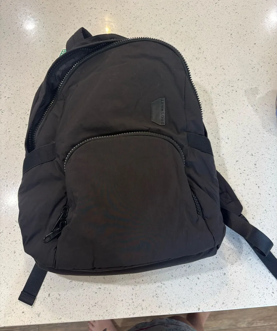 Black backpack bagsmart