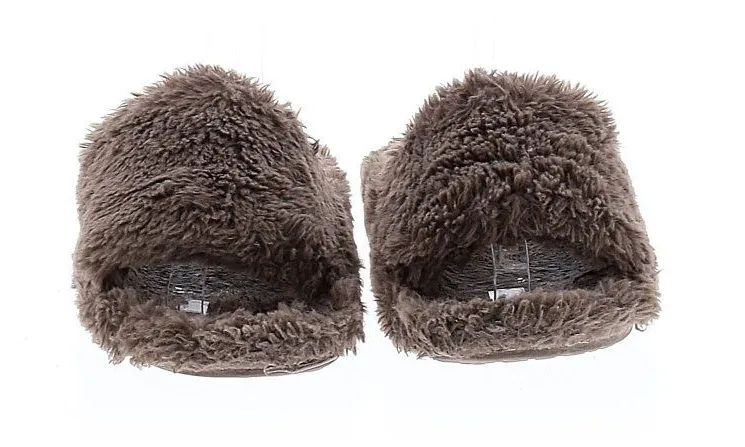SKIMS Cozy Fuzzy Slide Sandals – EU 38