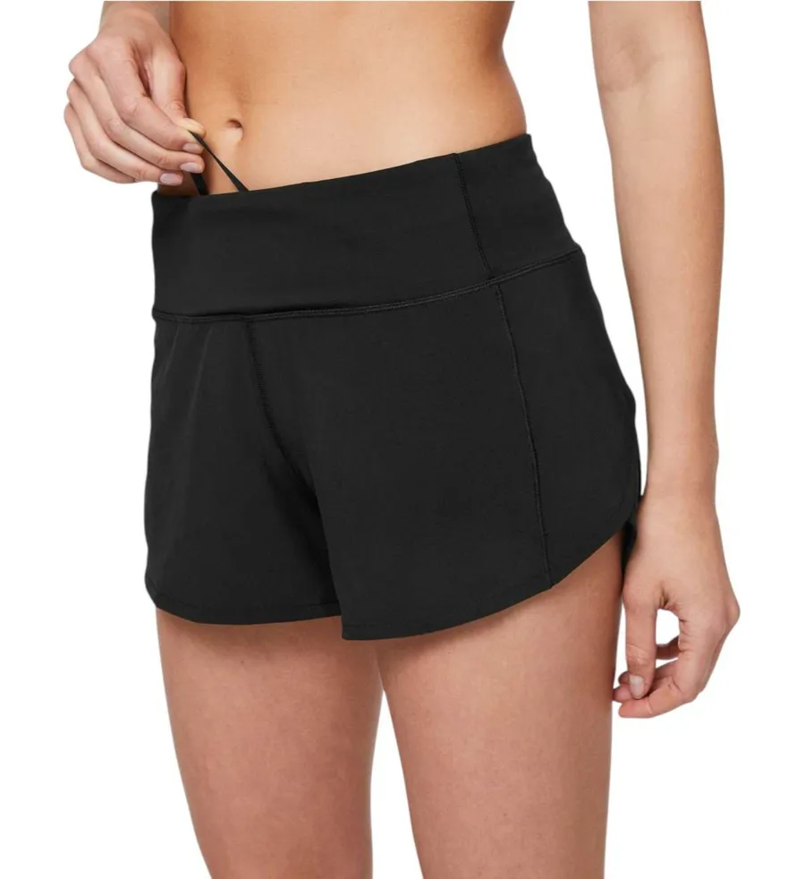 Lululemon Speed Up Short Mid Rise 4"Black