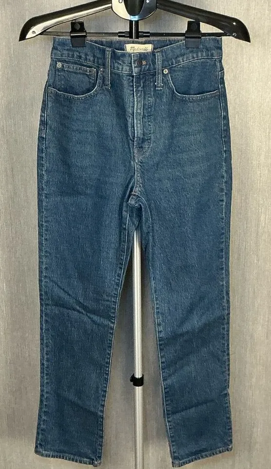 Madewell Classic High Rise Blue Denim Jeans Size 27