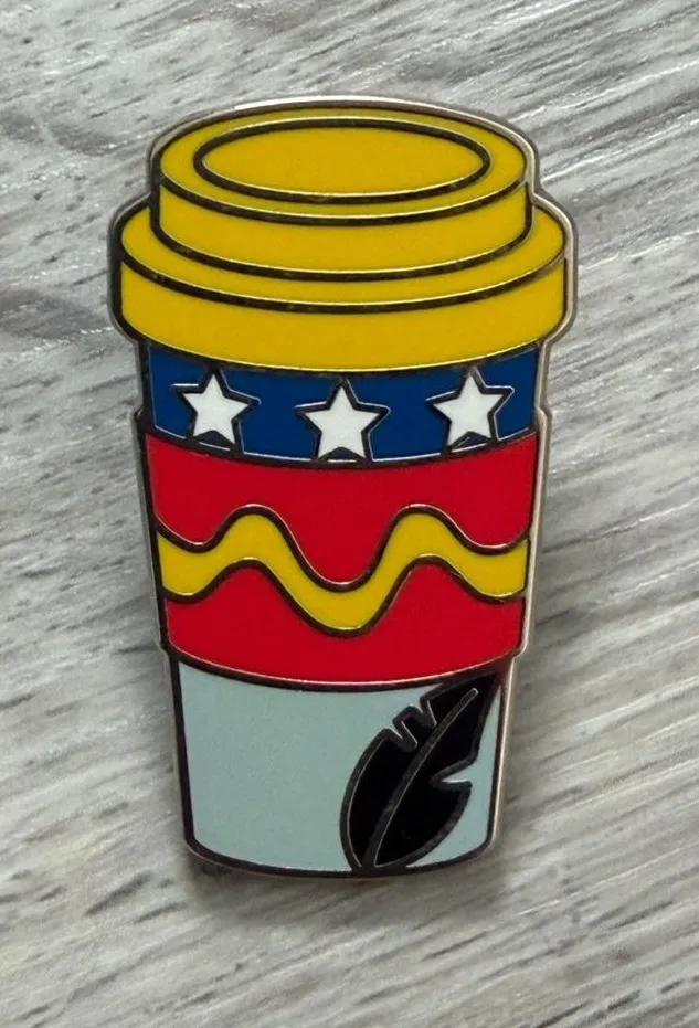 Disney Coffee Cups Mystery Pin Dumbo collectible trading pin