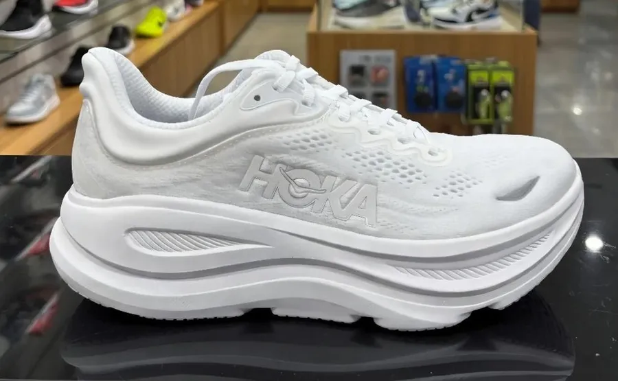 Hoka Bondi One One 9 Triple White 🤍 Women Sneakers HOKA Width B