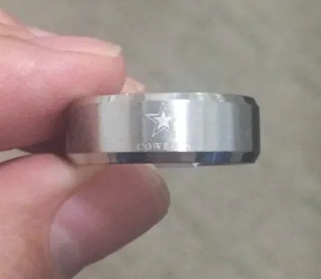 Dallas Cowboys Silver Ring