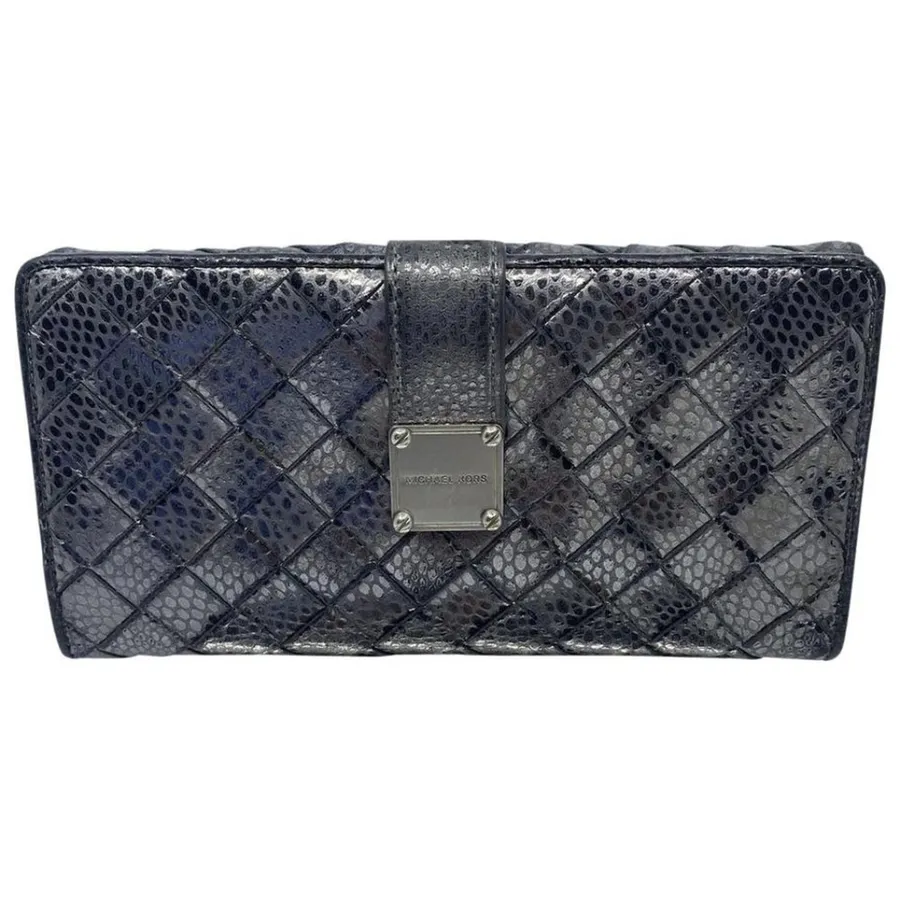 Michael Kors Silver Leather Wallet