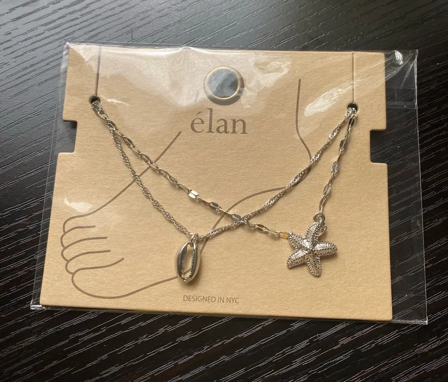Elan beach hunt anklet Silver