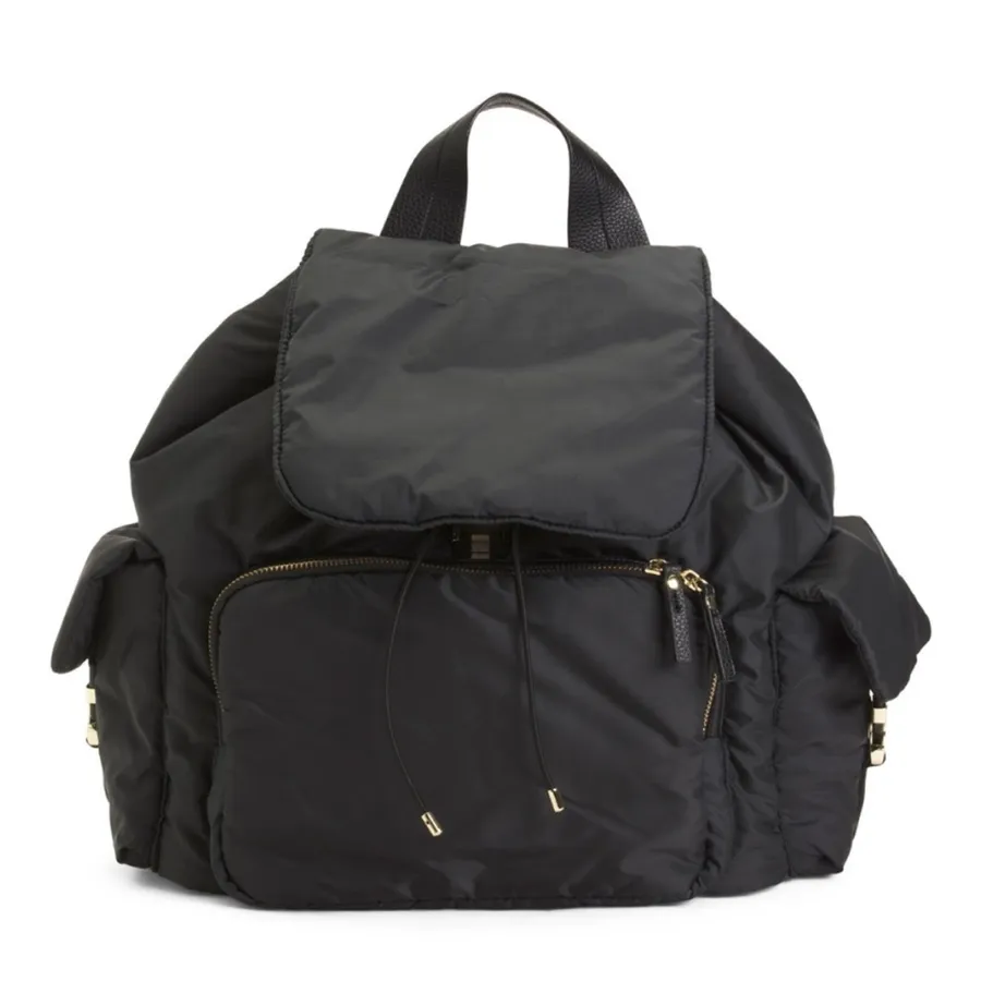 New TOMMY BAHAMA Puff Backpack black