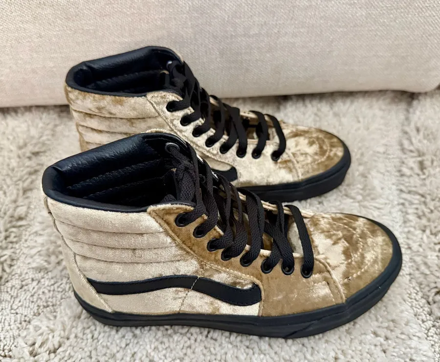 Vans Sk8-Hi Velvet Tan/Black