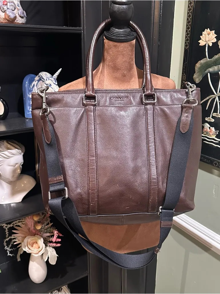 Coach Metropolitan Weekender Tote – Glovetanned Leather – Brown