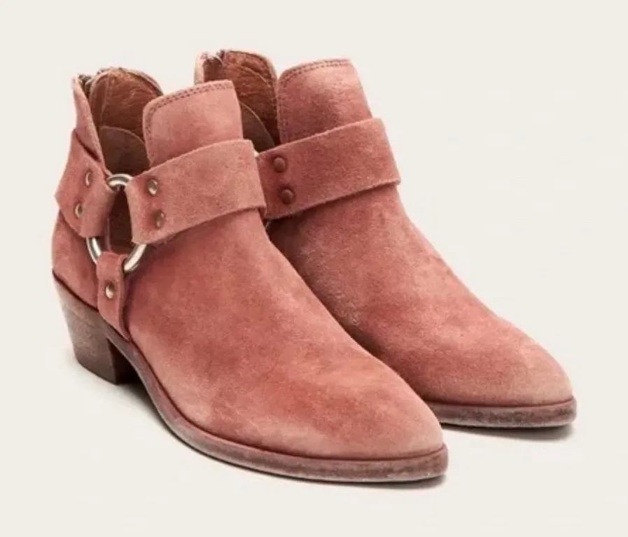 FRYE Ray Harness Back Zip Bootie