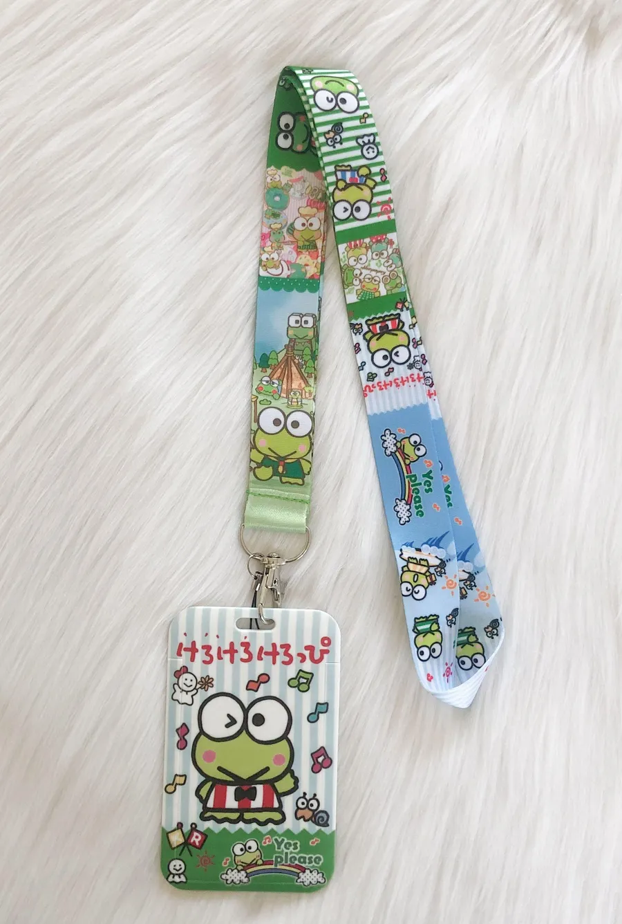 Keroppi lanyard with Id/ card holder Multiple