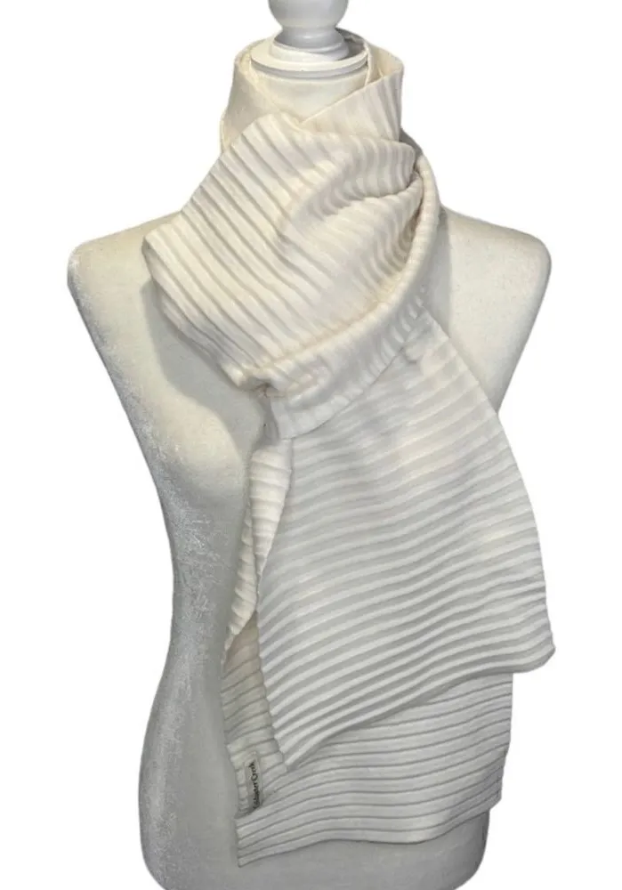 Coldwater Creek White Scarf