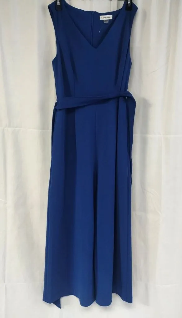 Calvin Klein Women's Blue Pants/Jumpsuit Size 4 SKU 3606