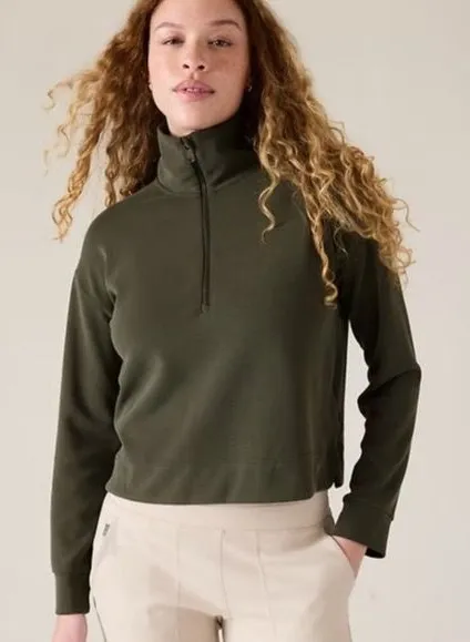 Athleta Seasoft Quarter-Zip