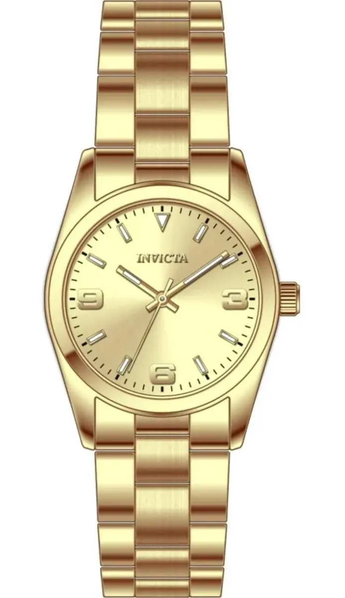 Invicta Celestial Maya Women Gold Tone Stainless Steel Watch 43538 New in Box