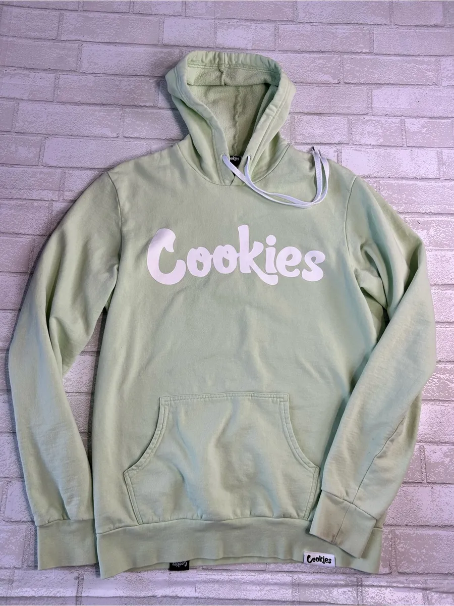 Cookies Mint Green Hoodie Size Medium Streetwear