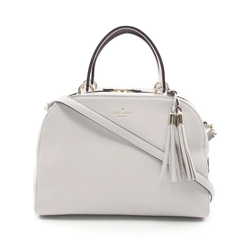 NWT Bayley Atwood Place Stoneice Gray Crossbody Bowler Bag