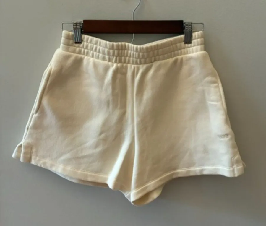Vans Cream Sweat Shorts | Size Small | NWOT | Cotton Blend