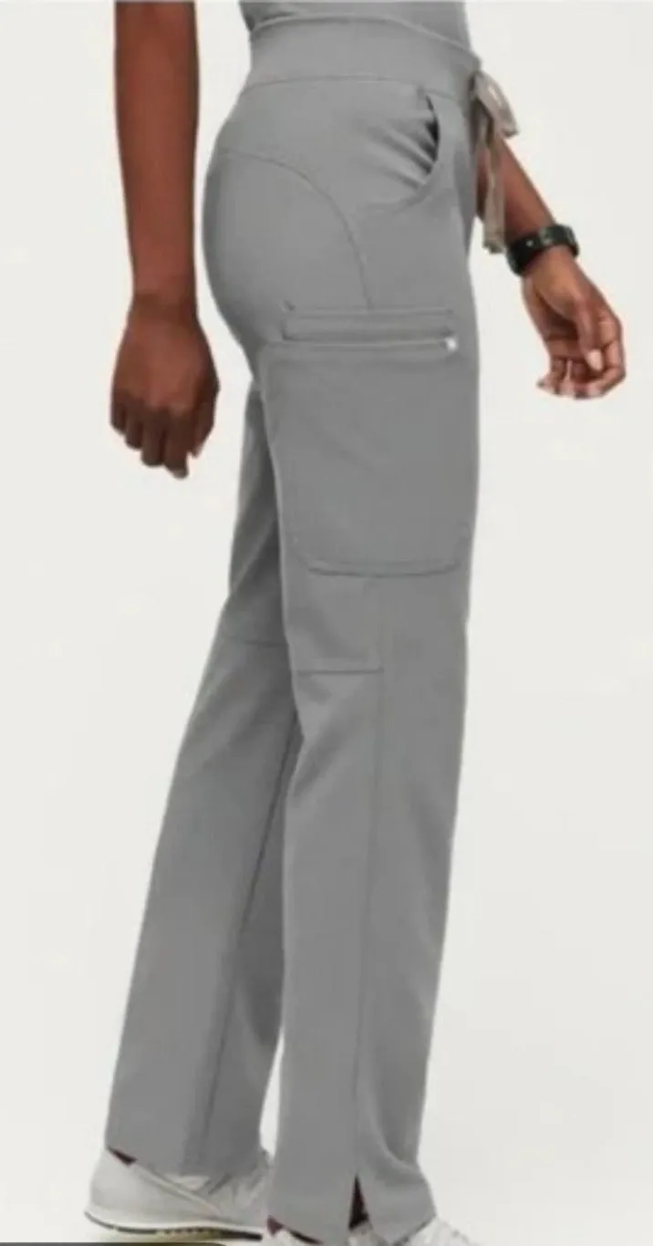 Figs Kade Cargo Scrub Pants Dark Space Gray Large