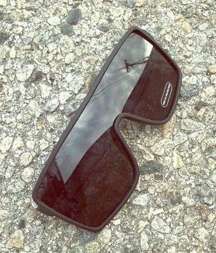 SOLD OUT Black Block Shield Sunglasses