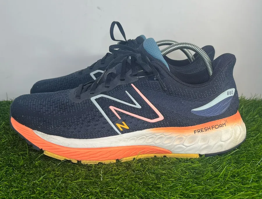 New Balance Fresh Foam X 880 v12 Running Shoes Men’s Size 10.5 Black Orange M880M12