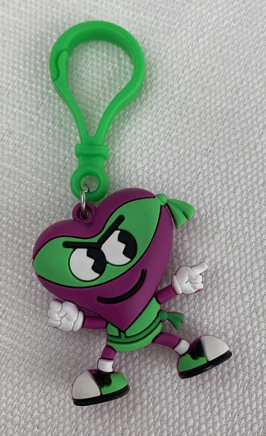 American Heart Association IKER Be Leader Backpack KeyChain Clip Heart Hero
