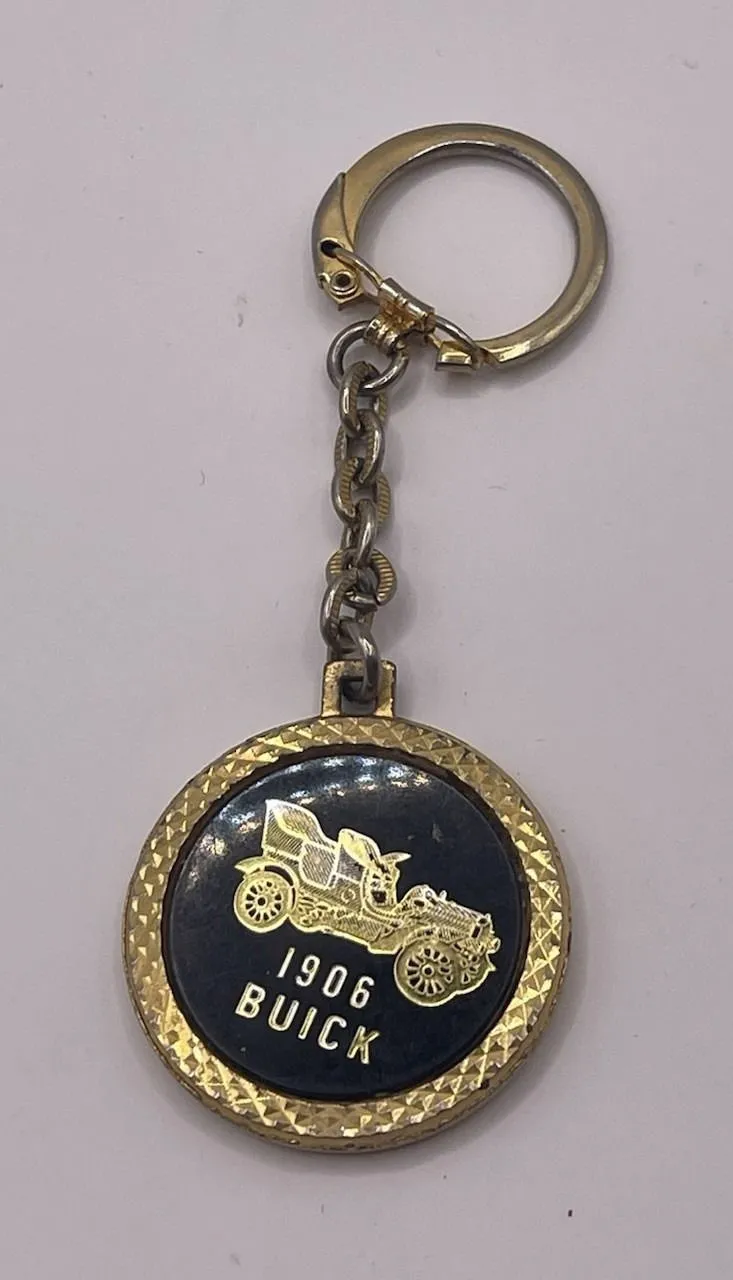 Vintage Keychain Buick Old Automobile Rare