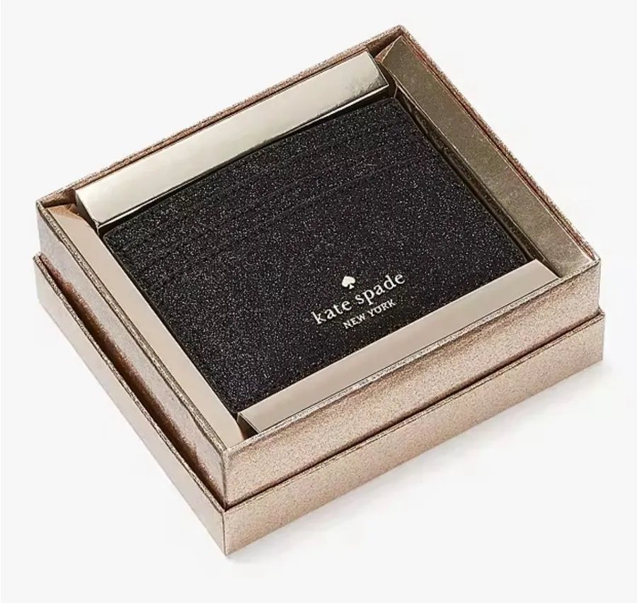NWT Kate Spade Glimmer Small Slim Card Holder